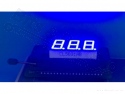 Digit display LED 7-segments 1.4cm blue - single common cathode